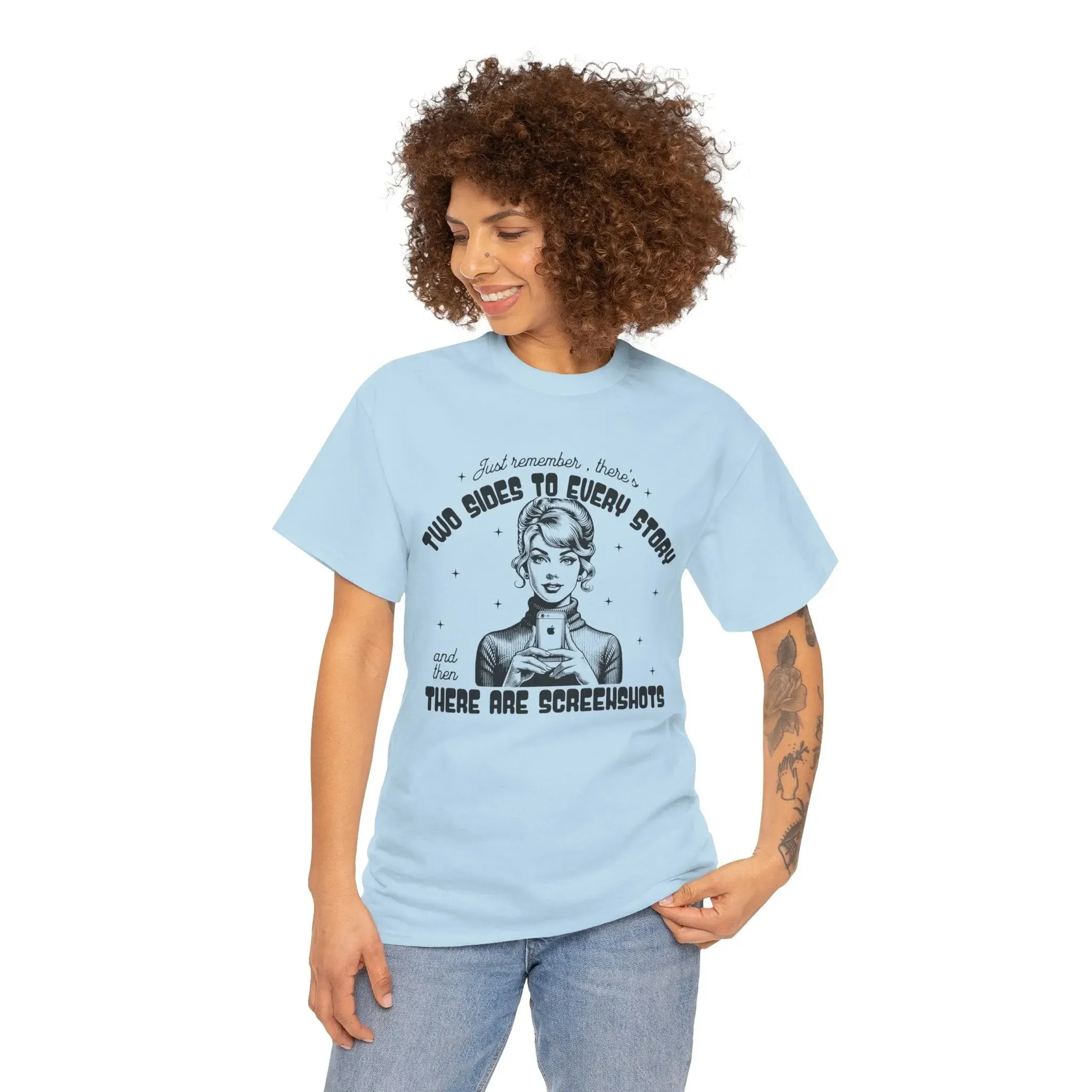 Two Sides Womenswear Basic T-shirt