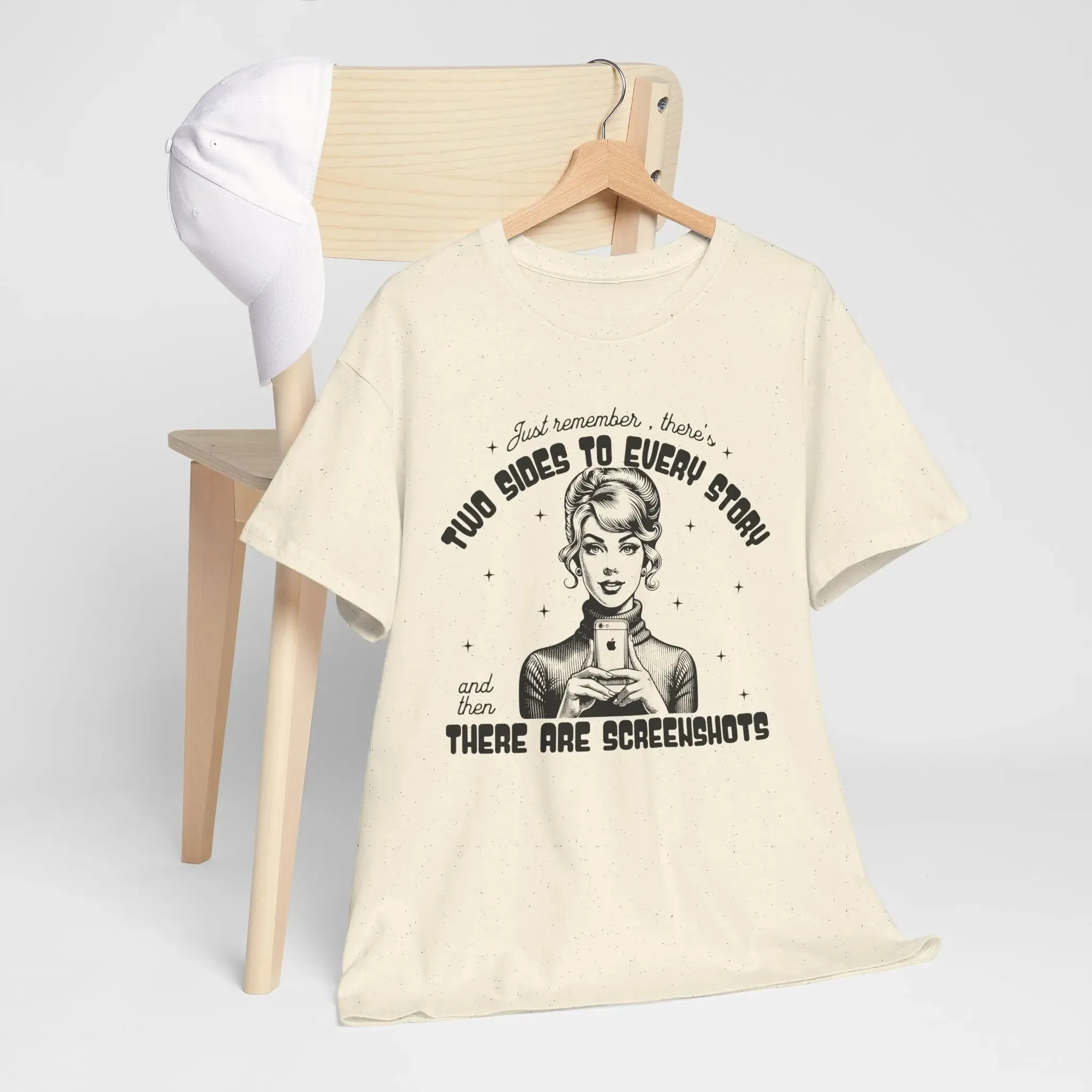 Two Sides Womenswear Basic T-shirt