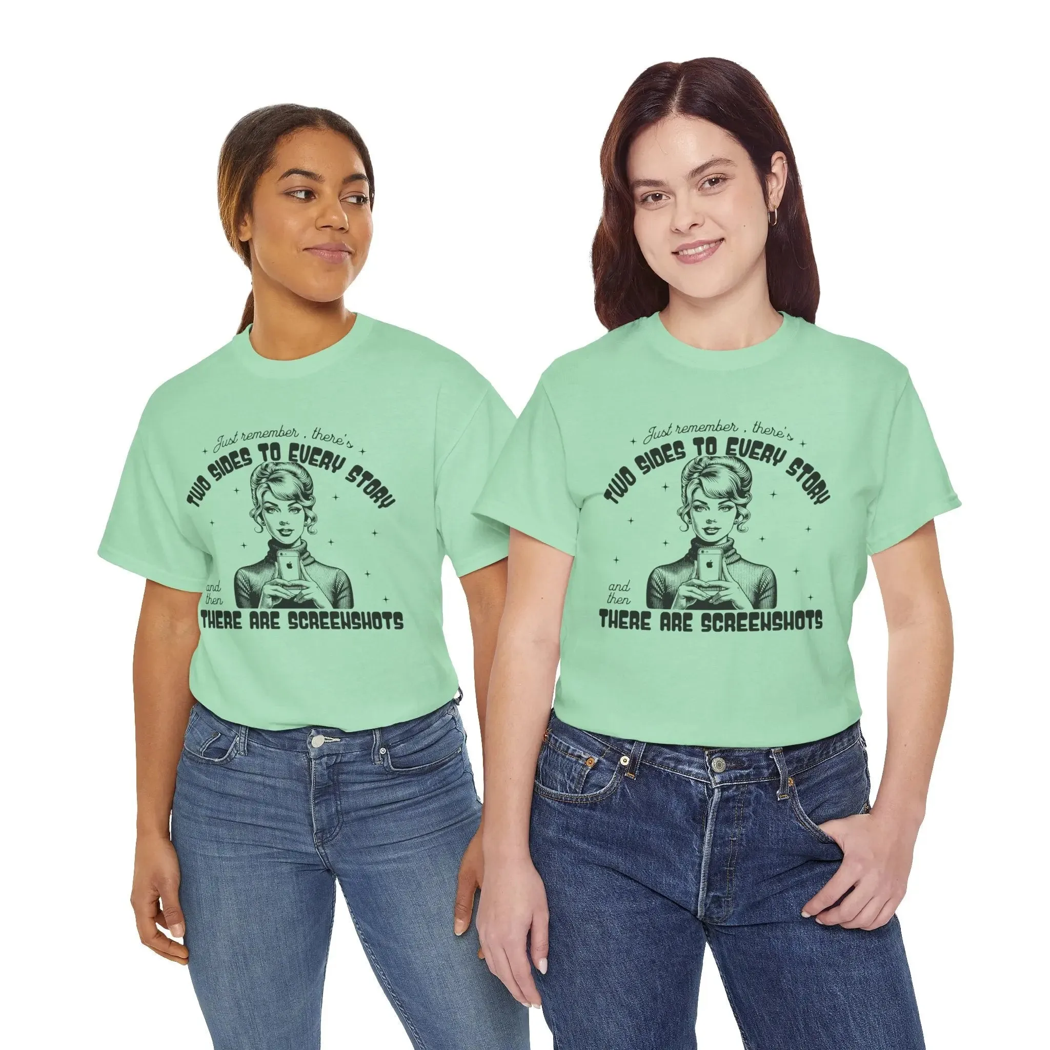 Two Sides Womenswear Basic T-shirt