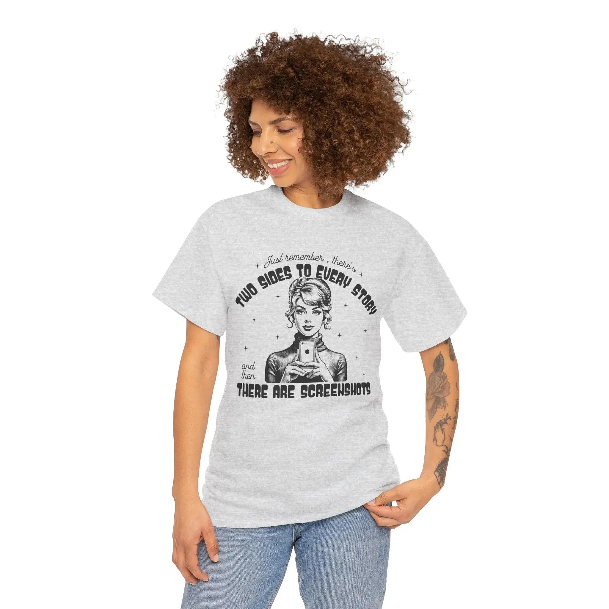 Two Sides Womenswear Basic T-shirt