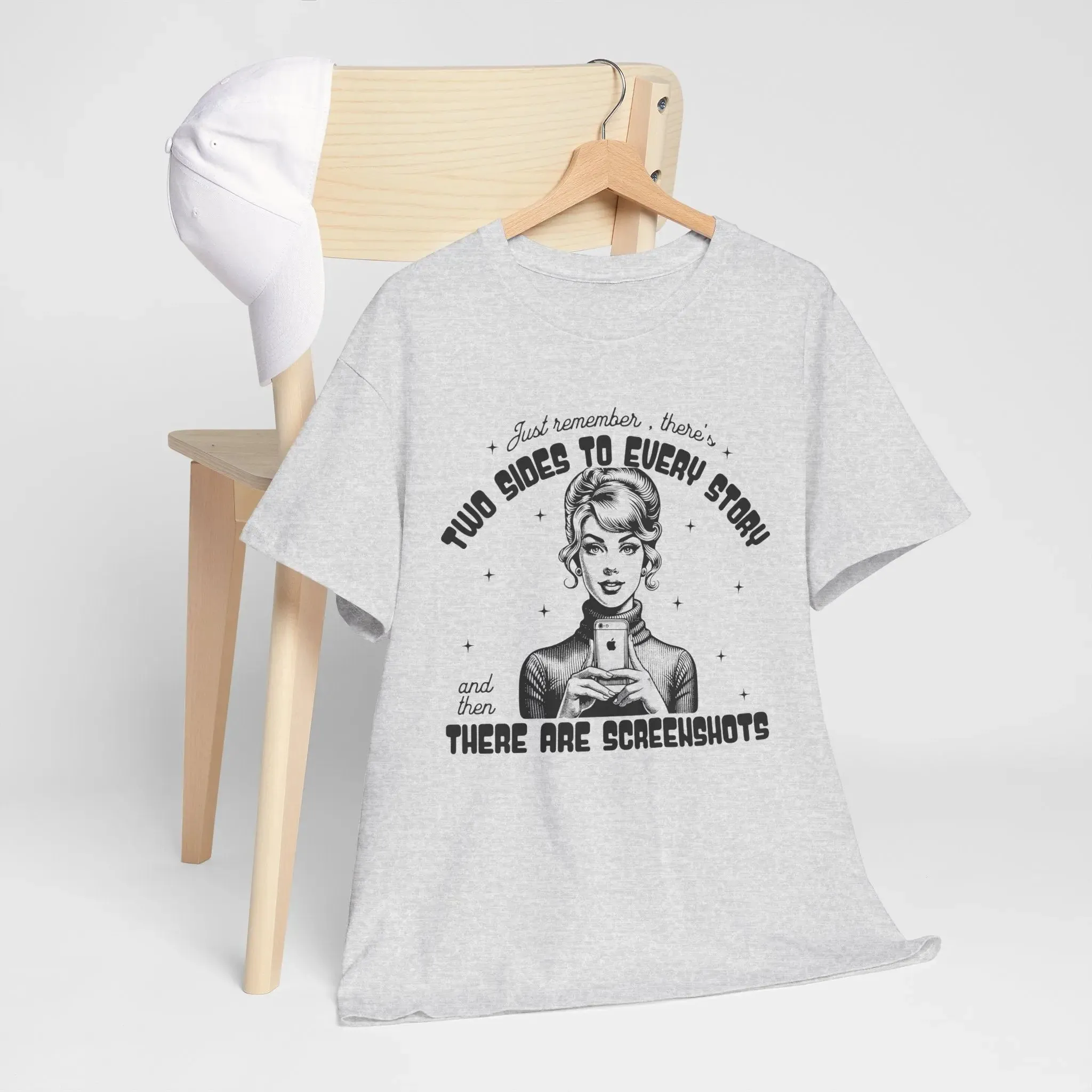 Two Sides Womenswear Basic T-shirt
