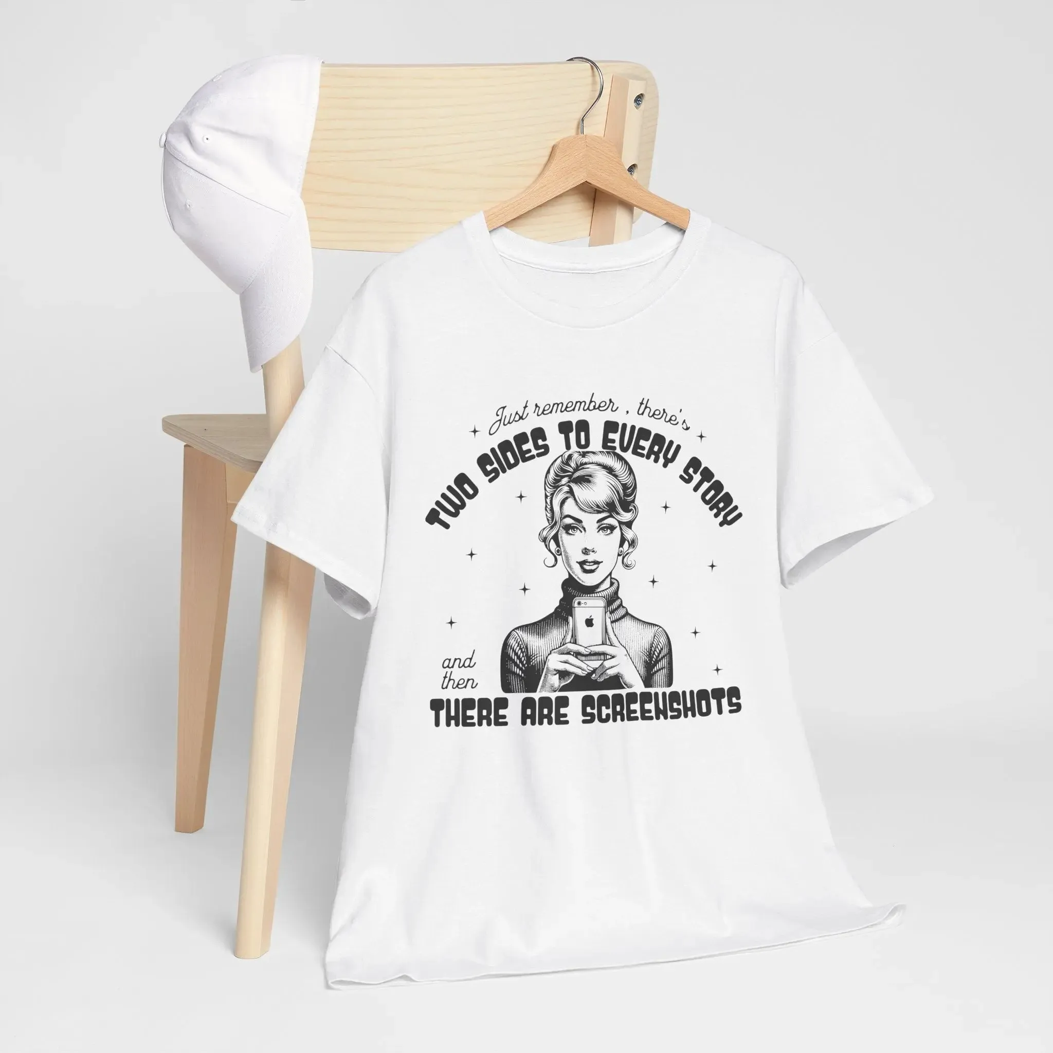 Two Sides Womenswear Basic T-shirt