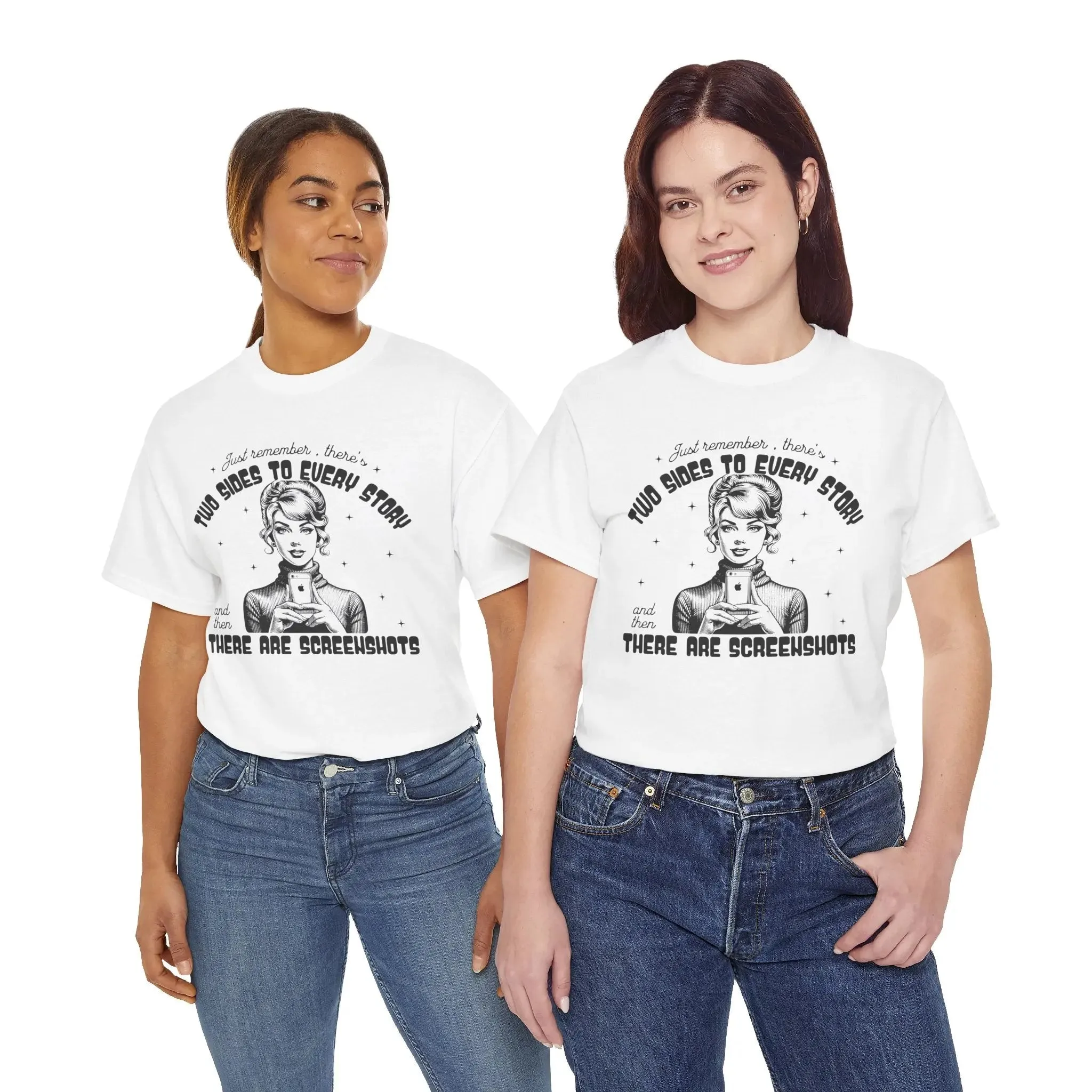 Two Sides Womenswear Basic T-shirt