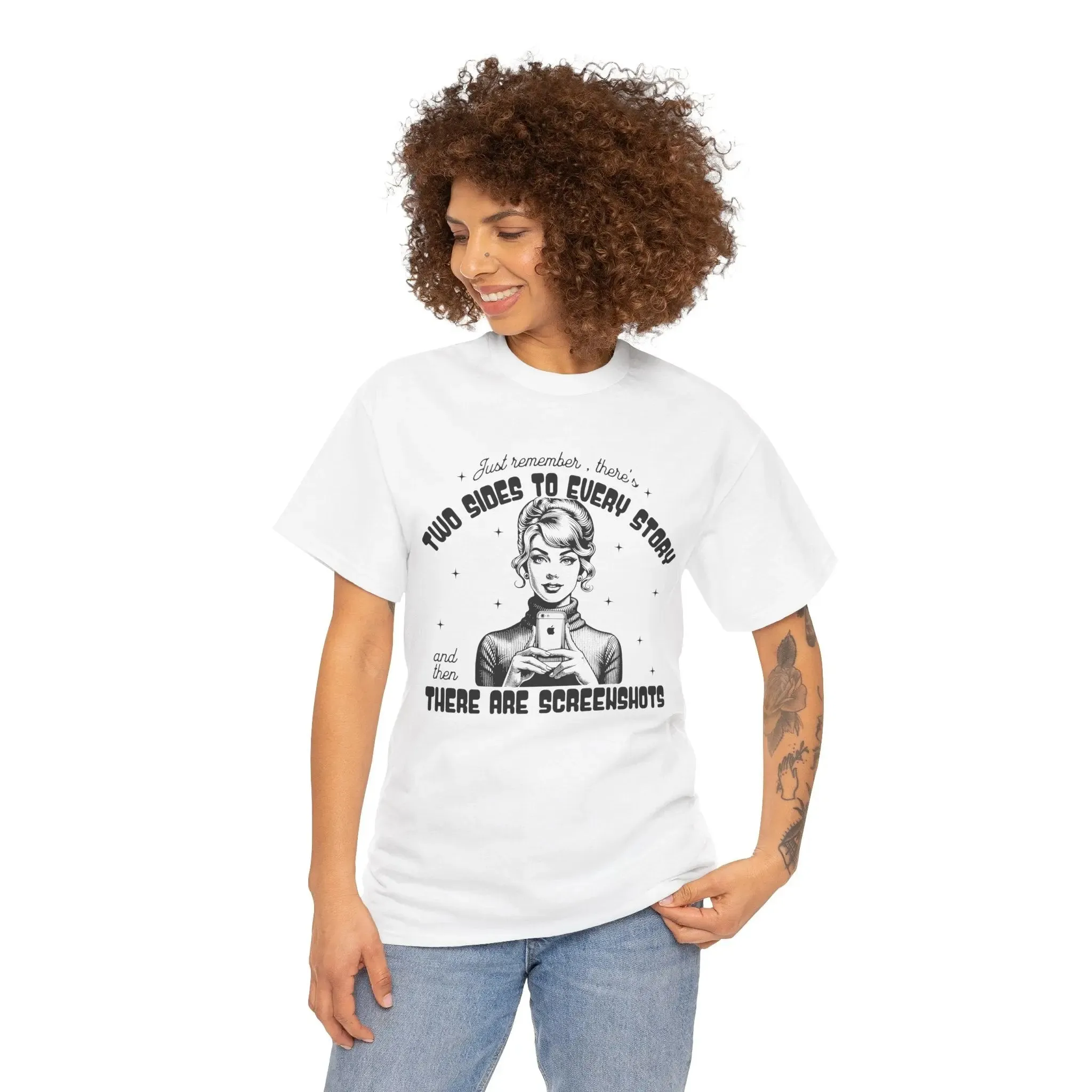 Two Sides Womenswear Basic T-shirt