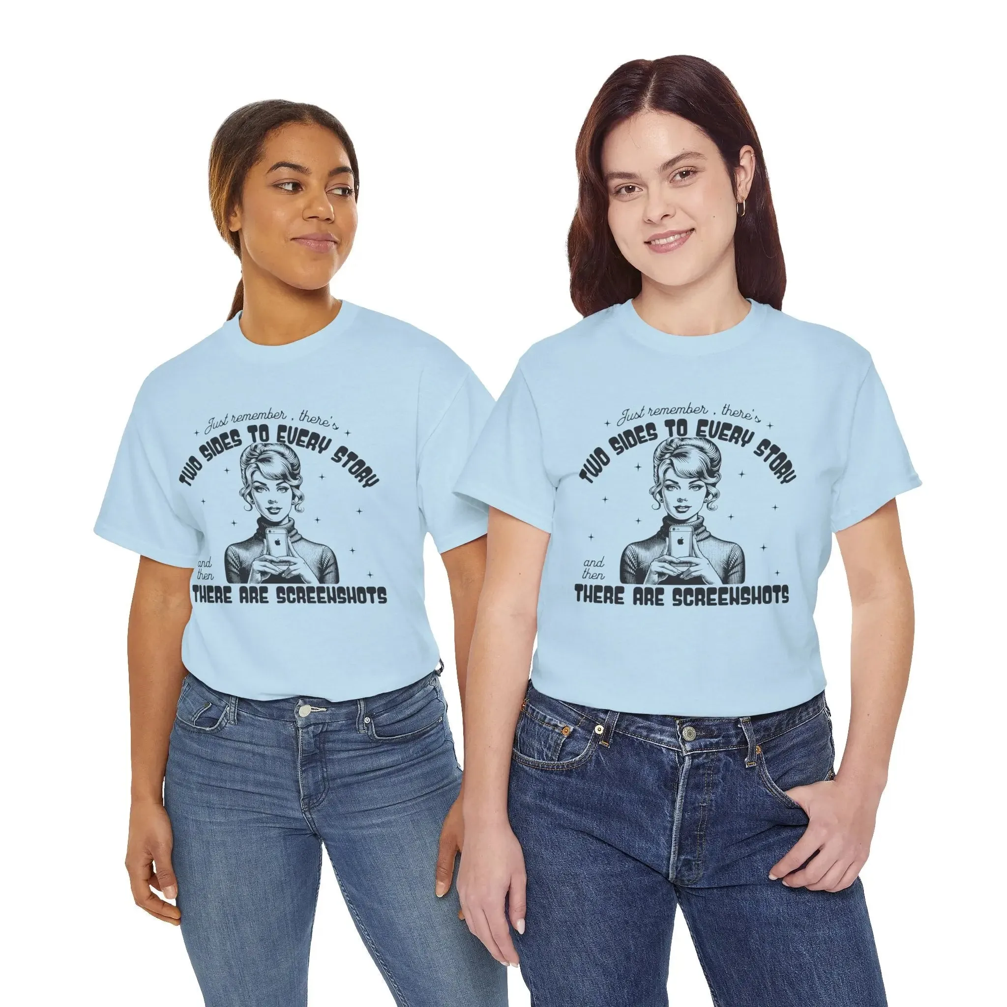 Two Sides Womenswear Basic T-shirt