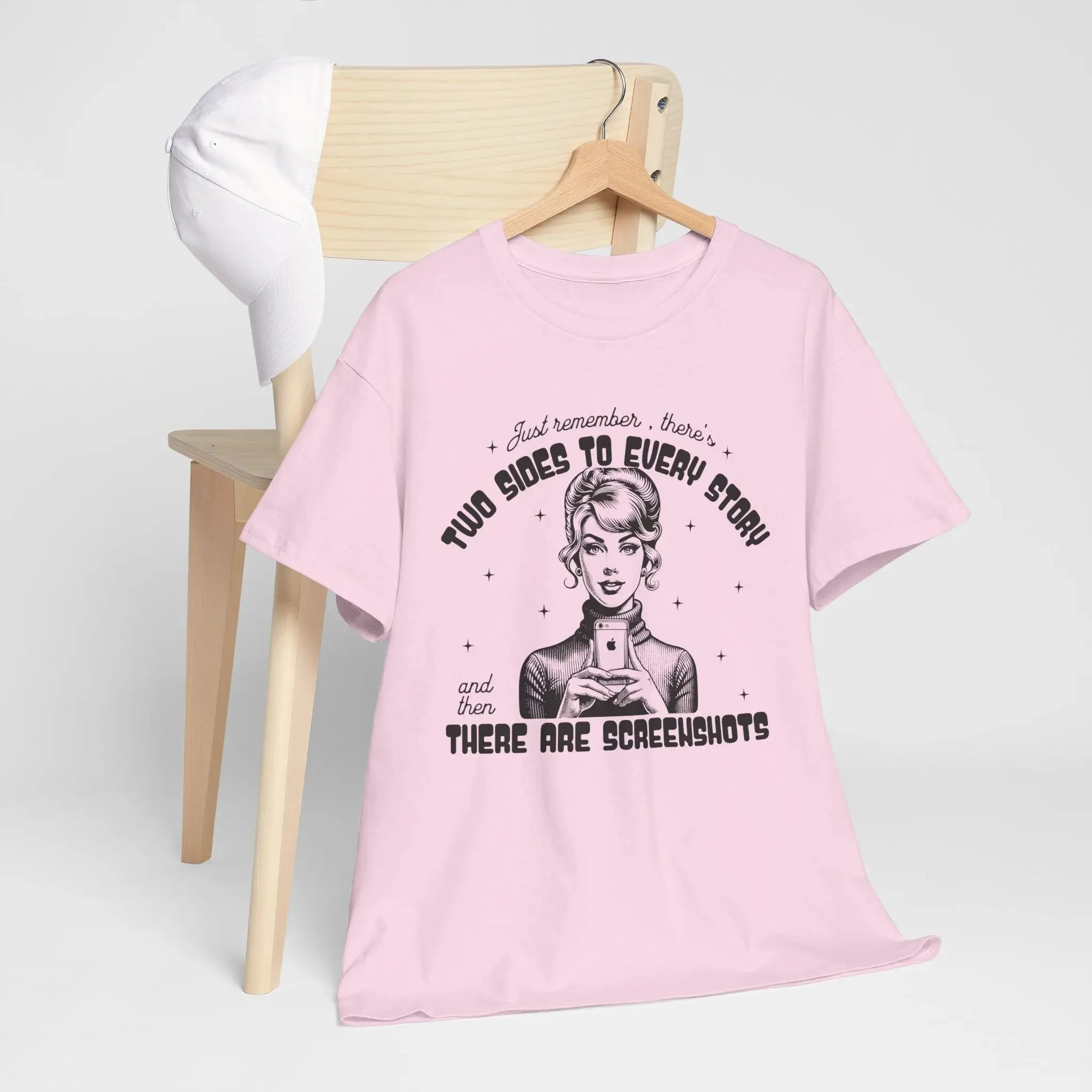 Two Sides Womenswear Basic T-shirt