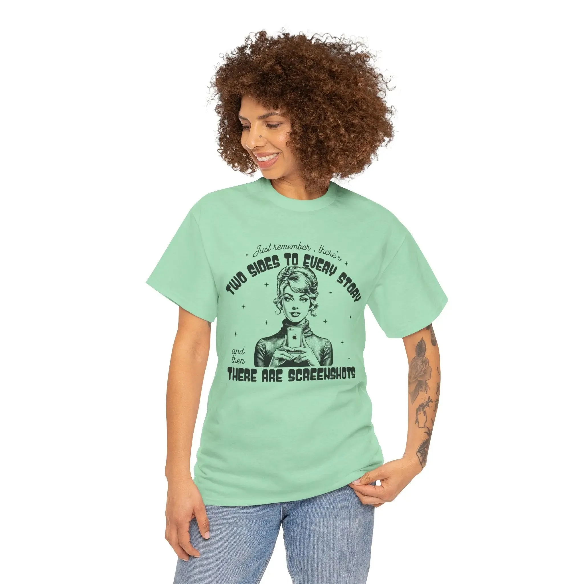 Two Sides Womenswear Basic T-shirt