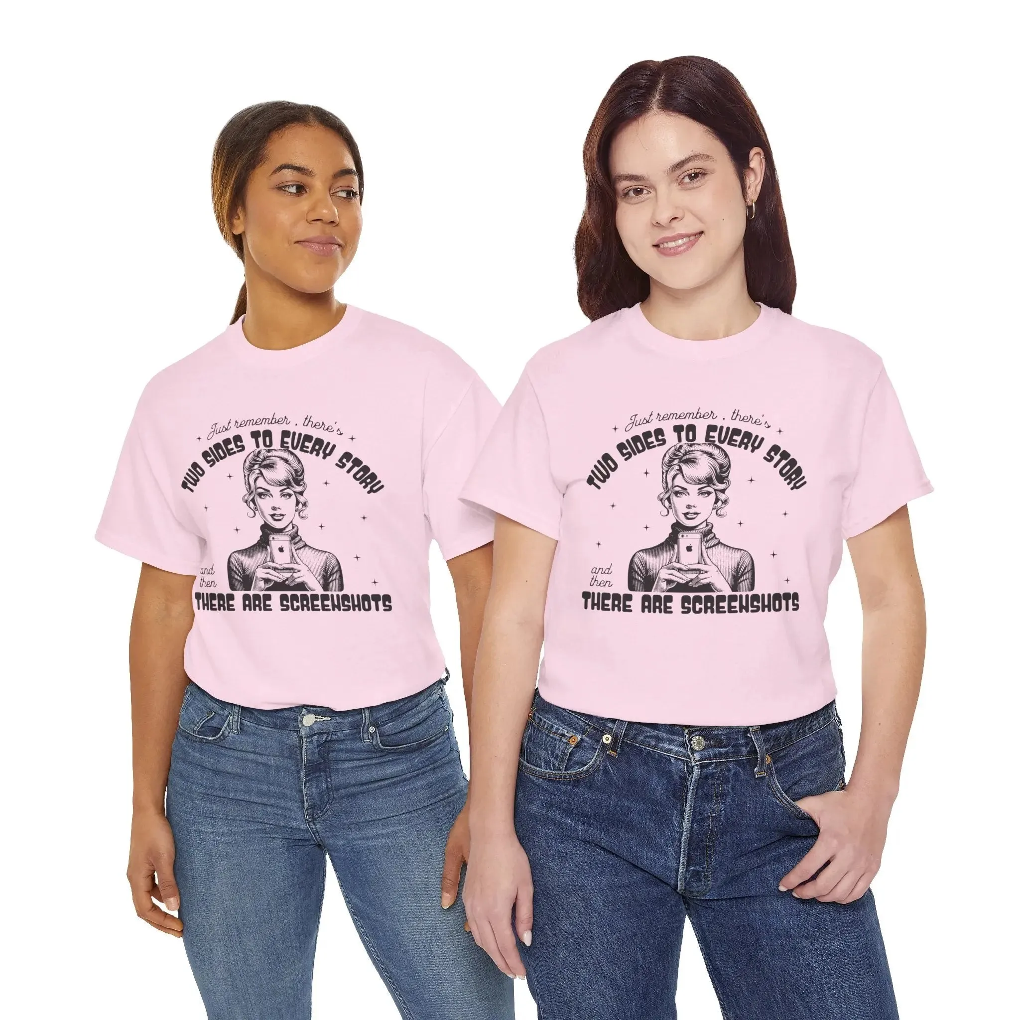 Two Sides Womenswear Basic T-shirt
