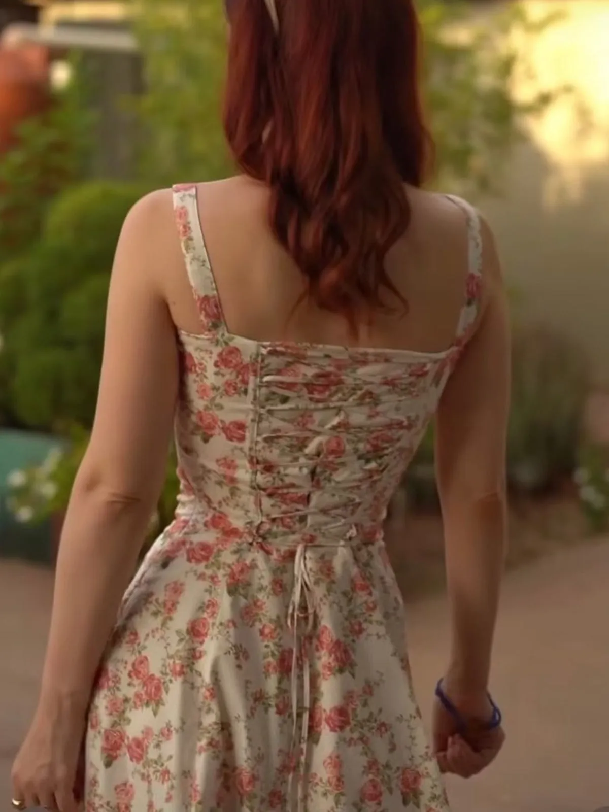 Uniwim Rosebud Floral Midi Sundress