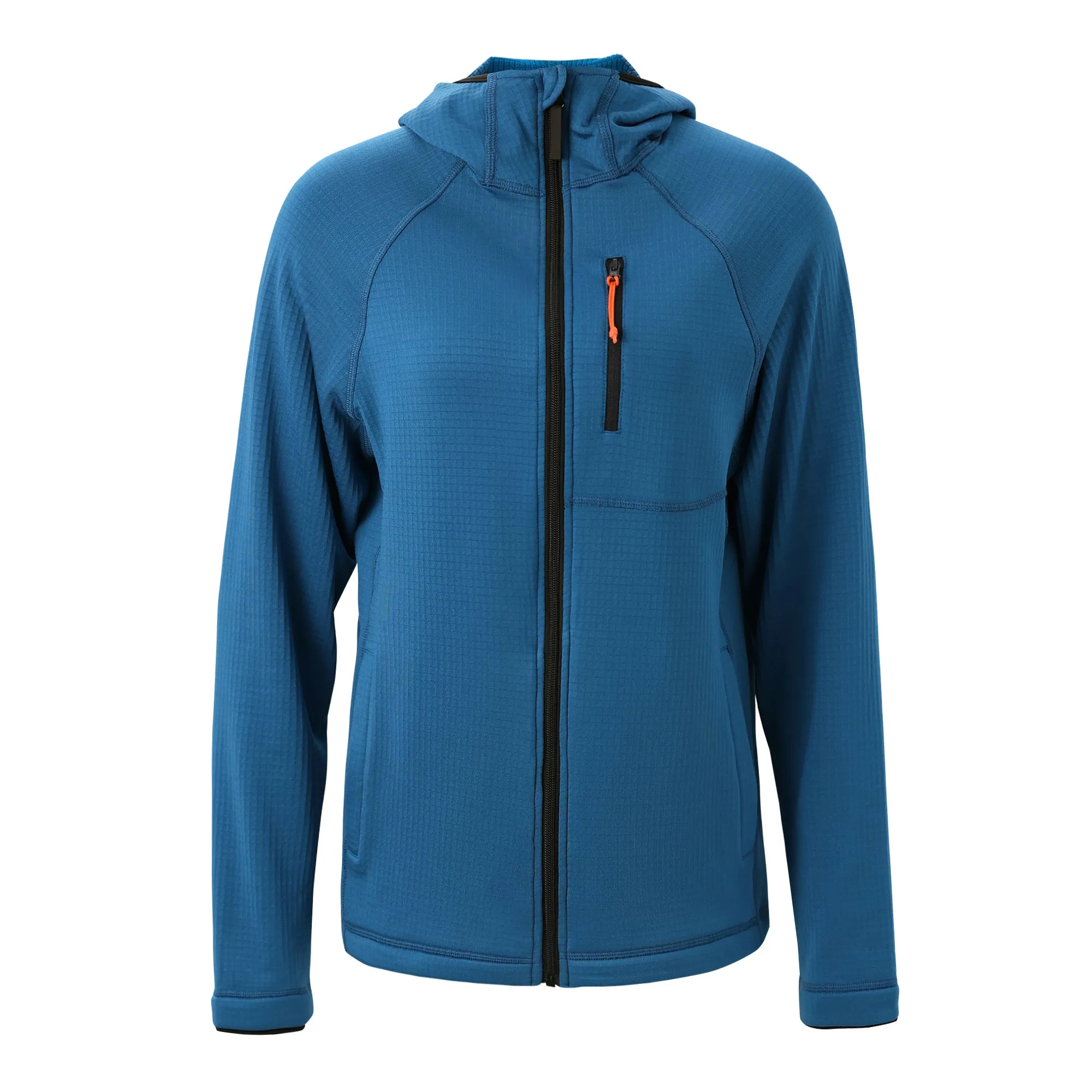 W Waffle Hooded Jacket