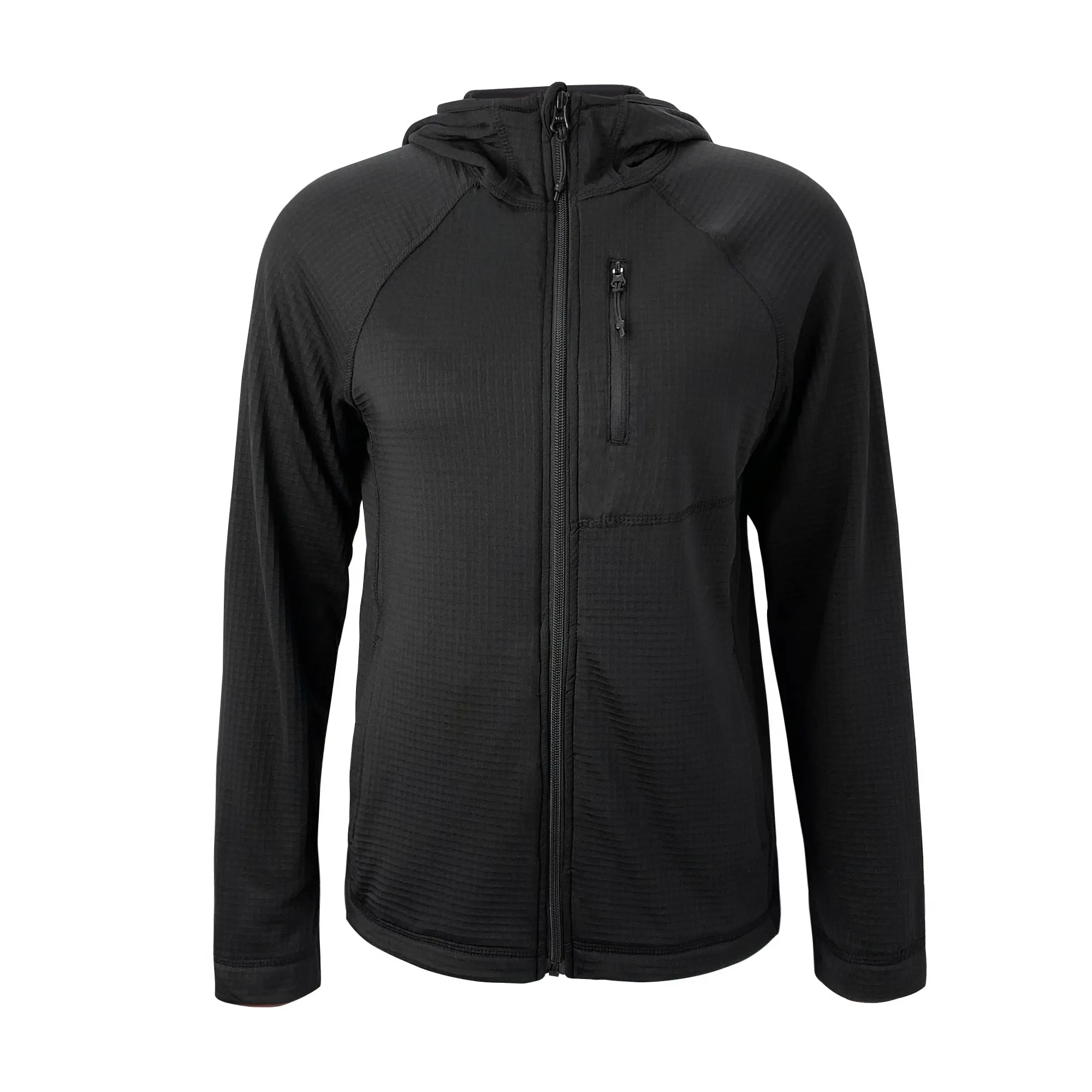 W Waffle Hooded Jacket