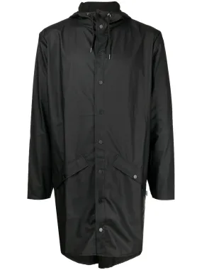 zip-up hooded jacket